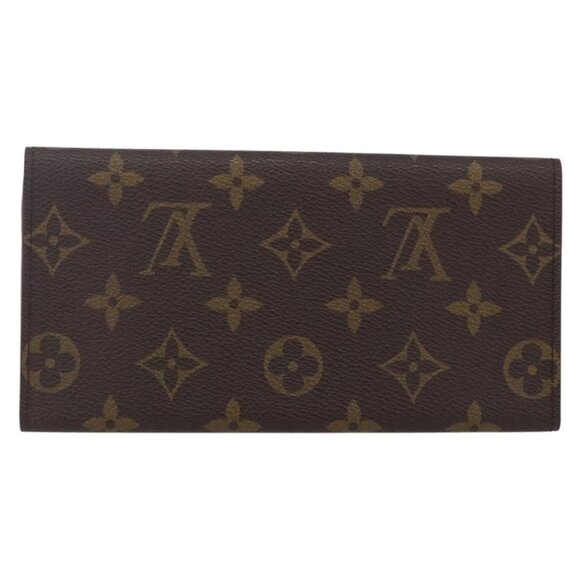 LOUIS VUITTON Monogram Porte Yen 3 Credit Long Wallet M61818 LV Auth BA8363 - Picture 2 of 16